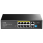 Cudy FS1010P Commutateur PoE+ 8 Ports avec 2 Ports Uplink 120 W, Mode étendue/VLAN, 802.3af/at, Fanless, Plug and Play Cudy FS1010P Commutateur PoE+ 8 Ports avec 2 Ports Uplink 120 W, Mode étendue/VLAN, 802.3af/at, Fanless, Plug and Play