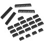 LINKUP - Kit de Peigne de câble pour rallonge de câble d'alimentation PSU | 4 x 24 P | 16 x 8 P | 4 x 6 P | Noir LINKUP - Kit de Peigne de câble pour rallonge de câble d'alimentation PSU | 4 x 24 P | 16 x 8 P | 4 x 6 P | Noir