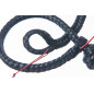 Manille de cordage Dyneema - 3 mm - Noir - Charge de rupture : 900 kg Manille de cordage Dyneema - 3 mm - Noir - Charge de rupture : 900 kg