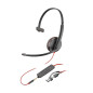 Poly Headset Blackwire C3215 Mono USB-C/A & 3,5 mm