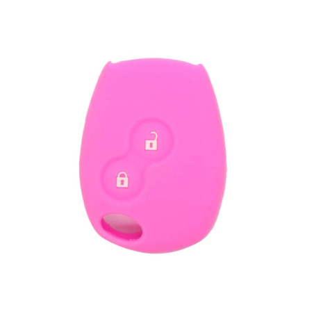 Brovacs Coque de protection en silicone pour clé de voiture CV4350 adapté à Renault Dacia 2 boutons