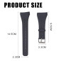 INF Bracelet Compatible avec Polar M400/M430, Bracelets en Silicone de Remplacement Compatible avec Polar M400/M430, Gris