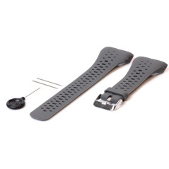 INF Bracelet Compatible avec Polar M400/M430, Bracelets en Silicone de Remplacement Compatible avec Polar M400/M430, Gris