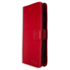caseroxx Étui pour Doro 8040/8042, Housse Bookstyle en Cuir Artificiel, Rouge