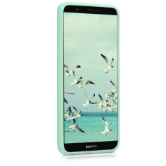 kwmobile Housse Compatible avec Huawei Enjoy 7S / P Smart (2017) Coque - Housse de téléphone Protection Souple en Silicone - Men