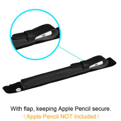 FINTIE Porte-Stylo Compatible avec Apple Pencil Pro/USB-C et Pencil (2e/1re Génération) - Coque de Protection avec Sangle Élasti