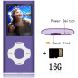 32Go Lecteur MP3 Sport pour Courir, Portable Lecteur Musical sans Perte HiFi, Radio FM, Enregistreur Vocal, Vidéo, E-Book, 18 He