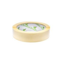 OliveBird 1000 Étiquettes Adhésives Transparentes Joints 20mm Autocollants 1000 Étiquettes Rar Rouleau