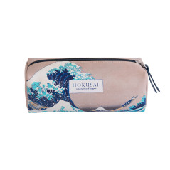 Grupo Erik - Trousse Hokusai 21 x 7,5 x 7,5 cm | Grande Trousse Scolaire à Fermeture Éclair