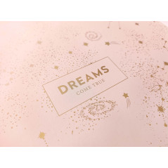 Classeur à Levier A4 75 mm - Design Métallique - Metallic Dreams Creme