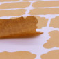Étiquettes Kraft Auto-adhésif en Papier, Taille Assortie, pour Tableau Noir, Maison, Bocaux Mason, Cadeau - 6 Feuilles (192pcs) Étiquettes Kraft Auto-adhésif en Papier, Taille Assortie, pour Tableau Noir, Maison, Bocaux Mason, Cadeau - 6 Feuilles (192pcs)