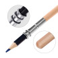 12 Pièces Extendeurs de Crayon en Bois Allongeur de Crayon d'Art Extension de Crayon avec Poignée en Aluminium pour Fournitures 12 Pièces Extendeurs de Crayon en Bois Allongeur de Crayon d'Art Extension de Crayon avec Poignée en Aluminium pour Fournitures