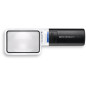 Eschenbach OPTIK Loupe à main avec éclairage LED mobiluxLED 75 x 50 mm, 15113, grossissement 3,5x, 75 x 50 mm