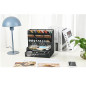 Marbrasse Organiseur de Bureau en Maille,Porte-Stylos Multifonction,Organiseur de Bureau pour Fournitures,Scolaires,Maison(Porte