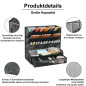 Marbrasse Organiseur de Bureau en Maille,Porte-Stylos Multifonction,Organiseur de Bureau pour Fournitures,Scolaires,Maison(Porte