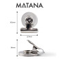 MATANA 12 Pinces Aimant Frigo, Clips Bulldog Magnétiques, Aimants Puissant - Super Fort & Solide - Tableau Blanc & Tableau Magné MATANA 12 Pinces Aimant Frigo, Clips Bulldog Magnétiques, Aimants Puissant - Super Fort & Solide - Tableau Blanc & Tableau Magné