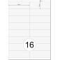 Printation Étiquettes universelles 105 x 35 mm autocollantes blanches – 1600 étiquettes d'adresse autocollantes imprimables sur Printation Étiquettes universelles 105 x 35 mm autocollantes blanches – 1600 étiquettes d'adresse autocollantes imprimables sur