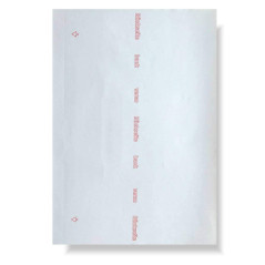 Printation Étiquettes universelles 105 x 35 mm autocollantes blanches – 1600 étiquettes d'adresse autocollantes imprimables sur 
