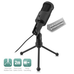 Ewent Microphone multimédia avec réduction du Bruit