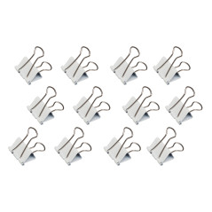 Maul Original Mauly Klemmer 19 mm, Pinces , largeur de serrage 7 mm, 2141902, boîte de 12 pieces, white