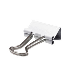 Maul Original Mauly Klemmer 19 mm, Pinces , largeur de serrage 7 mm, 2141902, boîte de 12 pieces, white