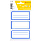 TopStick 1346 Étiquettes de livre ligné (76 x 35 mm, 50 feuilles, papier, mat) auto-adhésives, autocollants scolaires neutres po TopStick 1346 Étiquettes de livre ligné (76 x 35 mm, 50 feuilles, papier, mat) auto-adhésives, autocollants scolaires neutres po