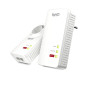 FRITZ!Powerline 1260/1220 WLAN Set | Haut débit via la prise électrique | Wi-Fi jusqu'à 866 + 400 Mbit/s | Idéal pour le streami FRITZ!Powerline 1260/1220 WLAN Set | Haut débit via la prise électrique | Wi-Fi jusqu'à 866 + 400 Mbit/s | Idéal pour le streami