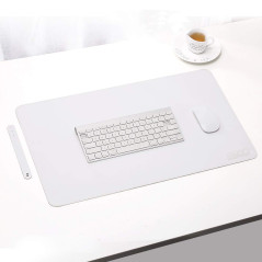 ESCOCO Sous-main multifonction en cuir synthétique ultra fin et imperméable pour ordinateur portable - 60 x 40 cm - tapis d'écri