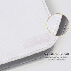 ESCOCO Sous-main multifonction en cuir synthétique ultra fin et imperméable pour ordinateur portable - 60 x 40 cm - tapis d'écri