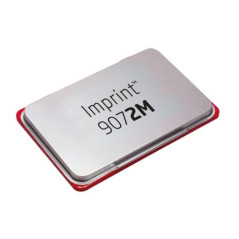 Imprint 9072M Tampon encreur manuel pour les besoins quotidiens à la maison et au bureau - 1 tampon encreur rouge, couvercle en