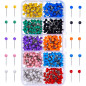 Outus Lot de 500 punaises en Plastique à tête Ronde avec Pointes en Acier (Multicolore, 0,3 cm) Outus Lot de 500 punaises en Plastique à tête Ronde avec Pointes en Acier (Multicolore, 0,3 cm)