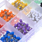 Outus Lot de 500 punaises en Plastique à tête Ronde avec Pointes en Acier (Multicolore, 0,3 cm) Outus Lot de 500 punaises en Plastique à tête Ronde avec Pointes en Acier (Multicolore, 0,3 cm)