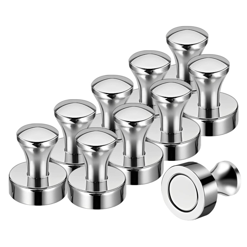 Wukong 20×25mm | 10 pièces Aimant Neodyme Petit Aimants Puissant Forts Punaise en Acier Inoxydable, pour Tableaux Magnétiques, T Wukong 20×25mm | 10 pièces Aimant Neodyme Petit Aimants Puissant Forts Punaise en Acier Inoxydable, pour Tableaux Magnétiques, T