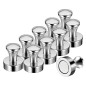 Wukong 20×25mm | 10 pièces Aimant Neodyme Petit Aimants Puissant Forts Punaise en Acier Inoxydable, pour Tableaux Magnétiques, T Wukong 20×25mm | 10 pièces Aimant Neodyme Petit Aimants Puissant Forts Punaise en Acier Inoxydable, pour Tableaux Magnétiques, T
