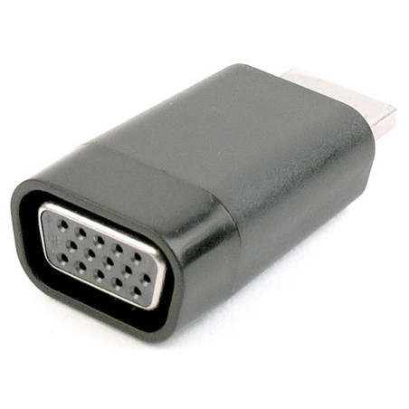 Gembird A-HDMI-001 Adaptateur VGA-de-Cable Adaptateur pour (Cable HDMI VGA Noir mâle/Femelle 1920 x 1080 Pixels)