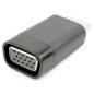 Gembird A-HDMI-001 Adaptateur VGA-de-Cable Adaptateur pour (Cable HDMI VGA Noir mâle/Femelle 1920 x 1080 Pixels) Gembird A-HDMI-001 Adaptateur VGA-de-Cable Adaptateur pour (Cable HDMI VGA Noir mâle/Femelle 1920 x 1080 Pixels)