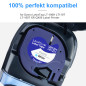 UniPlus Ruban pour Étiqueteuse Compatible pour Ruban Plastique 91201 91221 S0721660, 12mm x 4m, Noir sur Blanc, Recharge pour LT UniPlus Ruban pour Étiqueteuse Compatible pour Ruban Plastique 91201 91221 S0721660, 12mm x 4m, Noir sur Blanc, Recharge pour LT