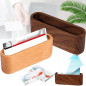 Srup 2 Pièces Porte-Cartes de Visite en Bois de Hêtre, Bois Porte Cartes de Visite Élégant, Support de Cartes de Visite en Bois, Srup 2 Pièces Porte-Cartes de Visite en Bois de Hêtre, Bois Porte Cartes de Visite Élégant, Support de Cartes de Visite en Bois,