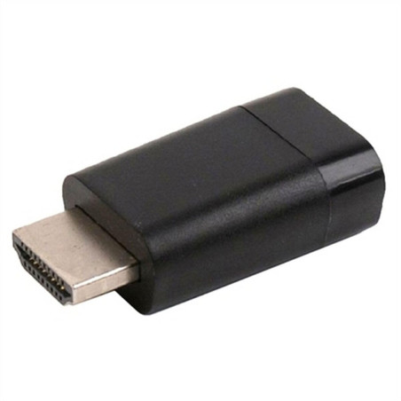 Gembird A-HDMI-001 Adaptateur VGA-de-Cable Adaptateur pour (Cable HDMI VGA Noir mâle/Femelle 1920 x 1080 Pixels)