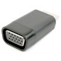Gembird A-HDMI-001 Adaptateur VGA-de-Cable Adaptateur pour (Cable HDMI VGA Noir mâle/Femelle 1920 x 1080 Pixels) Gembird A-HDMI-001 Adaptateur VGA-de-Cable Adaptateur pour (Cable HDMI VGA Noir mâle/Femelle 1920 x 1080 Pixels)