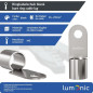 Lumonic 25x cosses à sertir nues 16-25mm² I cosses à sertir M5 non isolées I cosses M5, cosse tubulaire 16mm2 25mm2 œillets annu Lumonic 25x cosses à sertir nues 16-25mm² I cosses à sertir M5 non isolées I cosses M5, cosse tubulaire 16mm2 25mm2 œillets annu
