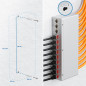deleyCON Panneau de Brassage 12 Ports Kit Panneau de Distribution 1U + 12x RJ45 Modules Keystone Jack STP CAT6a Compatibles avec deleyCON Panneau de Brassage 12 Ports Kit Panneau de Distribution 1U + 12x RJ45 Modules Keystone Jack STP CAT6a Compatibles avec