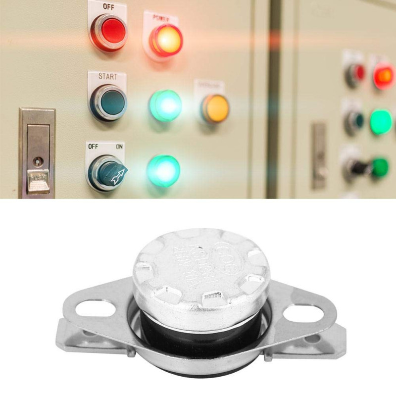 5 pièces interrupteur commande température KSD301 interrupteur Thermostat commande température pour divers produits chauffage él