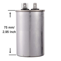 BOJACK 25uf 370 450 V AC CBB65 Condensateur rond de démarrage moteur et ventilateur 25 MFD 10000 AFC