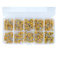 DollaTek 500PCS 10 Valeurs 0.1uF à 10uF (104~106 chacun 50pcs) Multicouleur monolithique Ceramic Capacitor Assortiment Kit + Boî DollaTek 500PCS 10 Valeurs 0.1uF à 10uF (104~106 chacun 50pcs) Multicouleur monolithique Ceramic Capacitor Assortiment Kit + Boî
