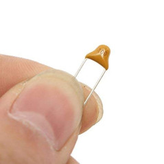 DollaTek 500PCS 10 Valeurs 0.1uF à 10uF (104~106 chacun 50pcs) Multicouleur monolithique Ceramic Capacitor Assortiment Kit + Boî