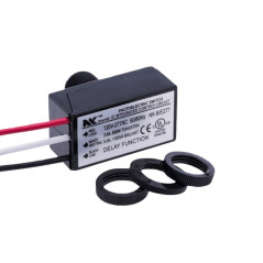 CENPEK AC 200-240VAC Interrupteur photoélectrique Bouton crépuscule à l'aube Montage encastré Commande Photo Interrupteur oculai