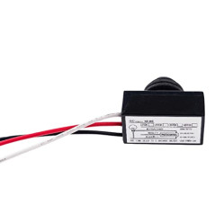 CENPEK AC 200-240VAC Interrupteur photoélectrique Bouton crépuscule à l'aube Montage encastré Commande Photo Interrupteur oculai