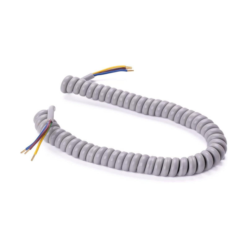 ORION LIGHTSTYLE Câble spiralé à 3 fils - Rallonge électrique - Câble d'éclairage - Gris ORION LIGHTSTYLE Câble spiralé à 3 fils - Rallonge électrique - Câble d'éclairage - Gris