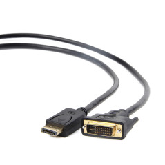 GEMBIRD Cable DISPLAYPORT A DVI-D (24+1) 1.80M M/M Negro